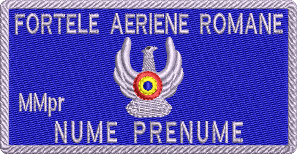 Emblema AVIATIE - ECUSON AVIATIE NUME